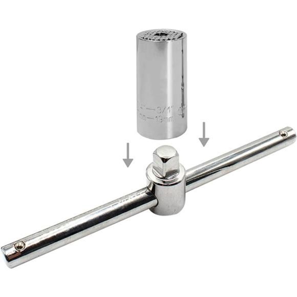 Universal Socket Tools Gifts for Men,PANMAX Professional 7mm-19mm Tool Set - Picture 3 of 6